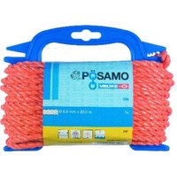 Pösamo PP-Seil gedr. orange 6,0mmx20m auf Kz-Haspel Pösamo PP-Seil gedr. orange 6,0mmx20m auf Kz-Haspel von POSAMO