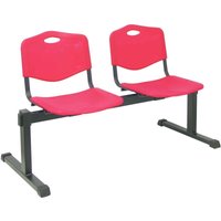 P&c - Sitzbank Iso Pastic 2-Sitzer pvc Farbe rot von P&C