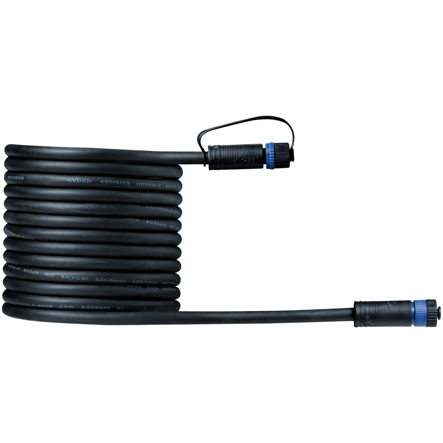 Paulmann Plug & Shine Kabel IP68 Schwarz 5 m von P&S