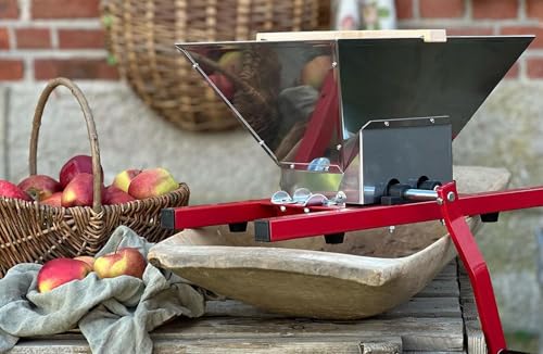 7L Manuelle Obstmühle Obsthäcksler Apfelpresse Fruchtmühle aus Edelstahl - Mühle mit Handkurbel 7L Manuelle Obstmühle Obsthäcksler Apfelpresse Fruchtmühle aus Edelstahl - Mühle mit Handkurbel von P. Lindberg