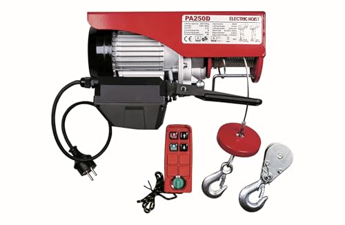 Elektirsche Seilwinde, 125/250 kg - Funkfernbedienung von P. Lindberg