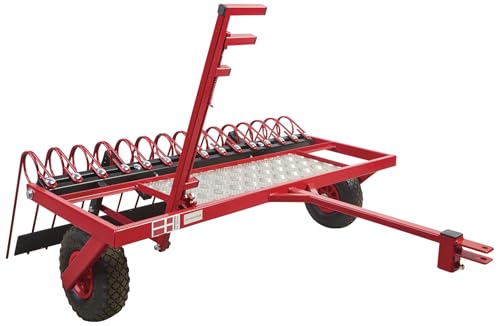 Rechen mit Planierschild für Rasentraktor Quad ATV 115cm Arbeitsbreite | mit Höhenverstellung | Rasenlüfter zum Entmoosen | Vertikulierer für Aufsitzmäher Rechen mit Planierschild für Rasentraktor Quad ATV 115cm Arbeitsbreite | mit Höhenverstellung | Rasenlüfter zum Entmoosen | Vertikulierer für Aufsitzmäher von P. Lindberg