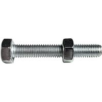 Vissal - Sechskantschraube Viswood verzinkt Ø6 x 50 mm (Packung mit 10) von VISSAL