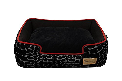 P.L.A.Y. – Pet Lifestyle & You PY3004BXLF Lounge Bett Kalahari, XL, schwarz von P.L.A.Y. – Pet Lifestyle & You