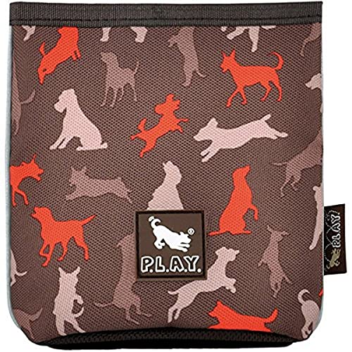 P.L.A.Y. – Pet Lifestyle & You Training Futterbeutel Scout Compact, Farbe: Mocca von Puppia