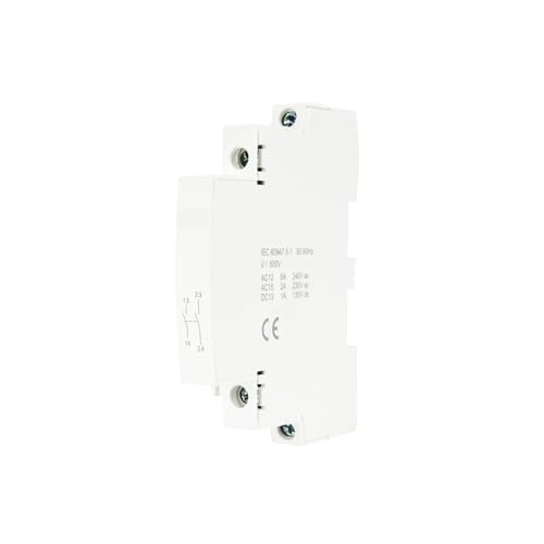 P0Z9J7F 1PCS Auxiliary Contactor AC DC Contactor AC 220V 230V 50/60Hz 2NO or 1NO 1NC(1NO1NC) von P0Z9J7F