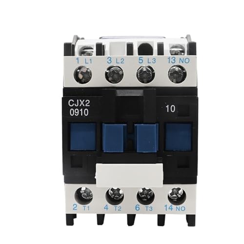 P0Z9J7F CJX2-0910 AC Contactor 9A Magnetic Contactor 220V/380V Coil Voltage Contactors(CJX2-0910 AC380V) von P0Z9J7F