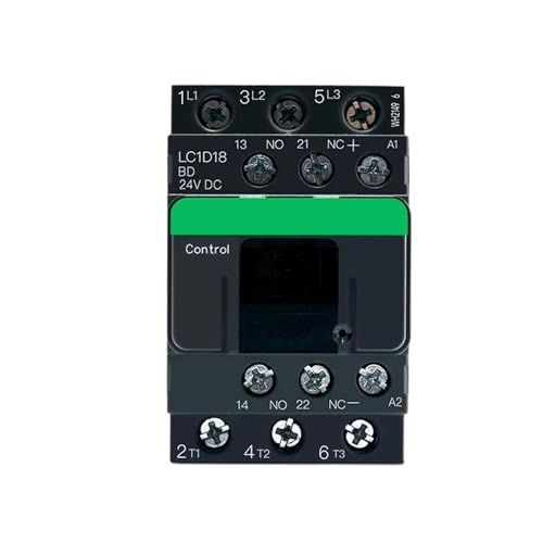 P0Z9J7F Electric DC contactor Three-Phase Normally Open DC Coil Control LC1D18BDC LC1D38MDC LC1D09A-38A DC24V 48V 110V 220V(DC LC1D25A,24V) von P0Z9J7F