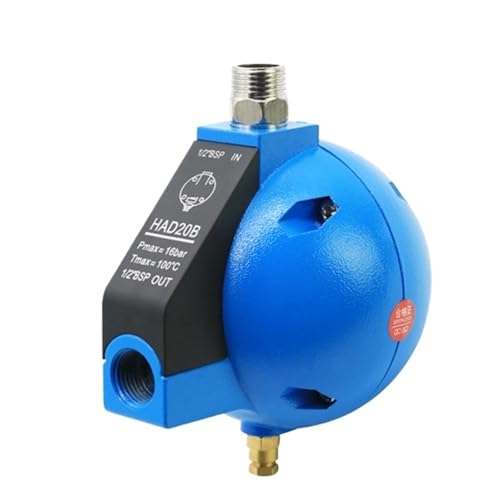 P0Z9J7F HAD20B Round Ball Float Type Air Compressor Water Drain Valve 1/2 "BSP 400L/H 16 Bar Compressed Air Condensed Fluid Auto-Drainer P0Z9J7F HAD20B Round Ball Float Type Air Compressor Water Drain Valve 1/2 "BSP 400L/H 16 Bar Compressed Air Condensed Fluid Auto-Drainer von P0Z9J7F