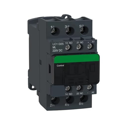 P0Z9J7F LC1D25ML DC Electric Magnetic Contactor 3P 3NO LC1-D25ML 25A 220V DC Coil von P0Z9J7F