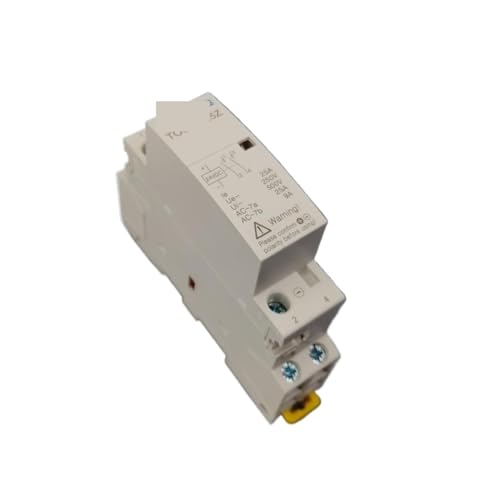 P0Z9J7F TOCT1 2P 25A DC 12V 24V Coil 220V/230V Din Rail Household ac Modular contactor 2NO(DC 24V) von P0Z9J7F