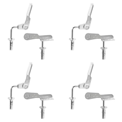 P17-BF03| Kopfstütze Modell BF03 | Set 4 Paare | Abnehmbar | Neigung: 90-195° | Kopfstütze für Leder- und Kunstledersofas von P17