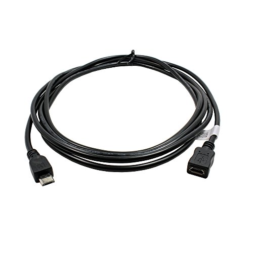 P4A Micro USB Verlängerungskabel 2,0m für Trekstor SurfTab Breeze 9.6 Quad 3G, Micro-USB 5pin von OTB
