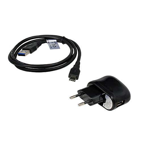 P4A Set aus USB Kabel, USB Adapter für Sharp SH-T01, USB-C 3.0, 2100mA P4A Set aus USB Kabel, USB Adapter für Sharp SH-T01, USB-C 3.0, 2100mA von P4A