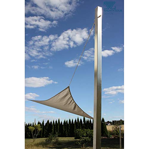 P84 Design, Sonnensegelmast, Edelstahl, Masthöhe 3 m, 1 Aufhängung P84 Design, Sonnensegelmast, Edelstahl, Masthöhe 3 m, 1 Aufhängung von P84 Design