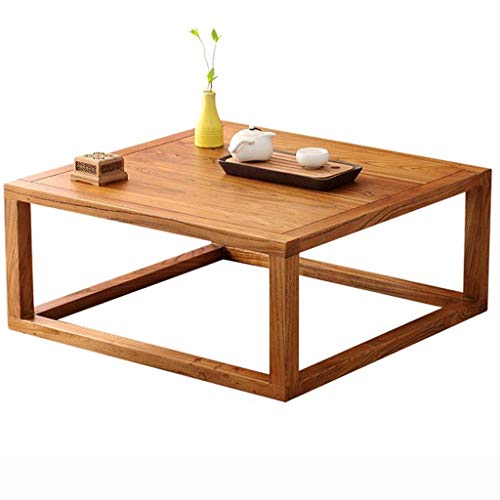 P9IDEDFH Couchtisch Rustikaler Vintage Industriedesign Stabile Beine Sofatisch Mini Couchtisch Tatami von P9IDEDFH