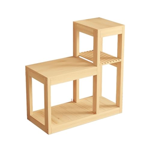 PA-DABAOO Aquariumständer Aus Holz, Robuster Aquariumständer, Geeignet Für Schildkrötenbecken, Multifunktionales Lagerregal, Pflanzenständer Für Drinnen Und Draußen,40 * 100 * 110cm von PA-DABAOO