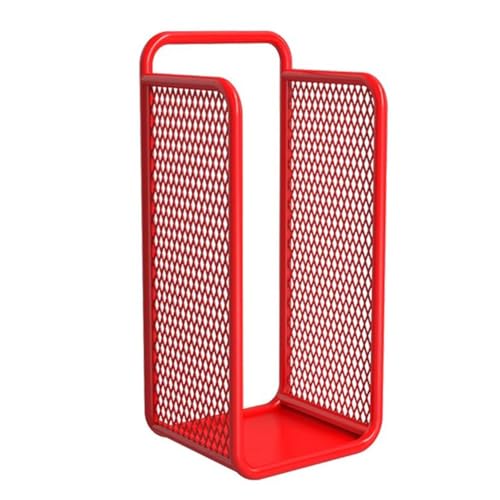 PA-DABAOO Dekorieren Sie Den Feuerlöscherschrank, Kleines Feuerlöschergestell, Stabiler Metallrahmen, Bietet Platz Für 4 Kg Feuerlöscher, Für Privathaushalte Und Gewerbe,A red von PA-DABAOO