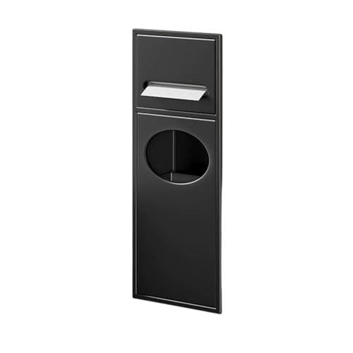 PA-DABAOO Eingebaute Nischen Aus Edelstahl, Versenktes Duschregal Mit Mülleimer, Multifunktionaler Aufbewahrungsschrank Für Toilettenpapier/Shampoo/Toilettenartikel,Black 52cm PA-DABAOO Eingebaute Nischen Aus Edelstahl, Versenktes Duschregal Mit Mülleimer, Multifunktionaler Aufbewahrungsschrank Für Toilettenpapier/Shampoo/Toilettenartikel,Black 52cm von PA-DABAOO