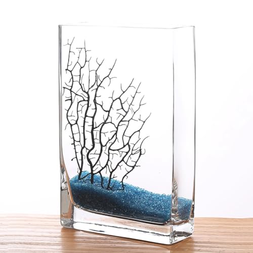 PA-DABAOO Quadratisches Aquarium Aus Glas, Leicht Zu Pflegen, Durchsichtiges Rahmenloses Aquarium, 360-Grad-Ansicht, Tisch-Aquarien Für Die Präsentation Auf Dem Schreibtisch,L Set PA-DABAOO Quadratisches Aquarium Aus Glas, Leicht Zu Pflegen, Durchsichtiges Rahmenloses Aquarium, 360-Grad-Ansicht, Tisch-Aquarien Für Die Präsentation Auf Dem Schreibtisch,L Set von PA-DABAOO