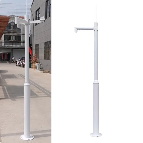 PA-DABAOO Sicherheitskameramasten Für Den Außenbereich, Überwachungskameramast Mit Blitzableiter Und Halterung, Abnehmbarer Kommerzieller Überwachungsmast,C 4m/13.12ft PA-DABAOO Sicherheitskameramasten Für Den Außenbereich, Überwachungskameramast Mit Blitzableiter Und Halterung, Abnehmbarer Kommerzieller Überwachungsmast,C 4m/13.12ft von PA-DABAOO