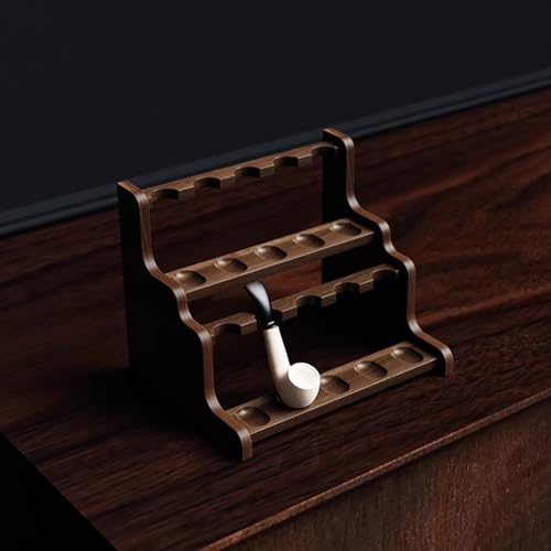 PA-DABAOO Tobakrohr-Standhalter , Holztabakrohrhalterhalter Für Mehrere Tabakrohre , Doppelschicht-Rauchrohr-Ständer Rack , Tabakrohre Zum Rauchen,B 10 grids PA-DABAOO Tobakrohr-Standhalter , Holztabakrohrhalterhalter Für Mehrere Tabakrohre , Doppelschicht-Rauchrohr-Ständer Rack , Tabakrohre Zum Rauchen,B 10 grids von PA-DABAOO
