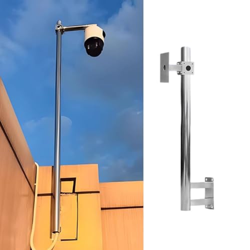 PA-DABAOO Überwachungskamera-Stange Zur Wandmontage, Robuste Kamerahalterung Aus Edelstahl, Universelle Kamerahalterungen, Geeignet Für Bullet-/Dome-Kameras, Inklusive Zubehör,A 1.5m/4.9ft PA-DABAOO Überwachungskamera-Stange Zur Wandmontage, Robuste Kamerahalterung Aus Edelstahl, Universelle Kamerahalterungen, Geeignet Für Bullet-/Dome-Kameras, Inklusive Zubehör,A 1.5m/4.9ft von PA-DABAOO