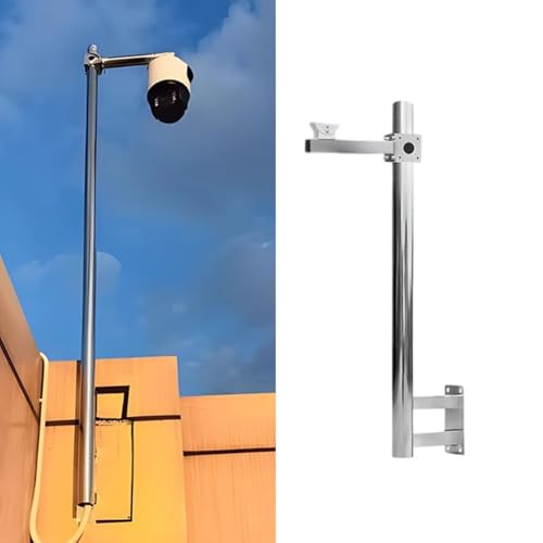 PA-DABAOO Überwachungskamera-Stange Zur Wandmontage, Robuste Kamerahalterung Aus Edelstahl, Universelle Kamerahalterungen, Geeignet Für Bullet-/Dome-Kameras, Inklusive Zubehör,B 1.5m/4.9ft PA-DABAOO Überwachungskamera-Stange Zur Wandmontage, Robuste Kamerahalterung Aus Edelstahl, Universelle Kamerahalterungen, Geeignet Für Bullet-/Dome-Kameras, Inklusive Zubehör,B 1.5m/4.9ft von PA-DABAOO