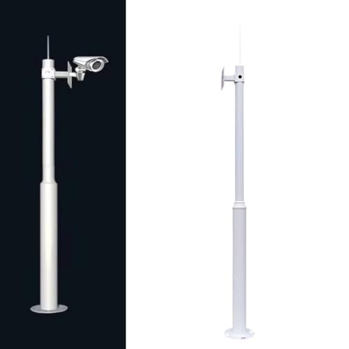 PA-DABAOO Verlängerungsstange Zur Befestigung Von Sicherheitskameras Mit Halterung, Universelle Vertikale Stange Für Sicherheitssysteme,A 4m/13.12ft von PA-DABAOO