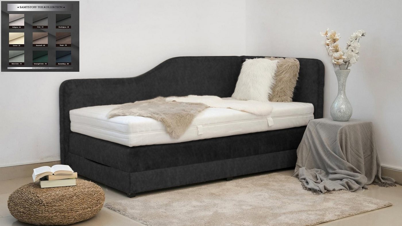 PAARA Boxspringbett Box Alexandria K Bettkasten Kopfteil verstellbar, inkl. Matratze und Topper, mit einzigartigem Belüftungssystem PAARA Boxspringbett Box Alexandria K Bettkasten Kopfteil verstellbar, inkl. Matratze und Topper, mit einzigartigem Belüftungssystem von PAARA