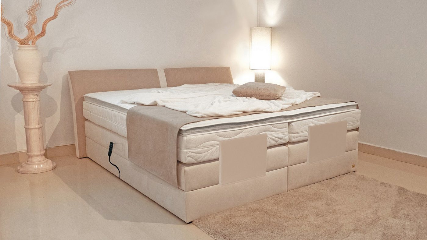 PAARA Boxspringbett Dallas elektrische verstellung Dachschräge Farbwahl, inkl. Matratze und Topper, mit einzigartigem Belüftungssystem PAARA Boxspringbett Dallas elektrische verstellung Dachschräge Farbwahl, inkl. Matratze und Topper, mit einzigartigem Belüftungssystem von PAARA