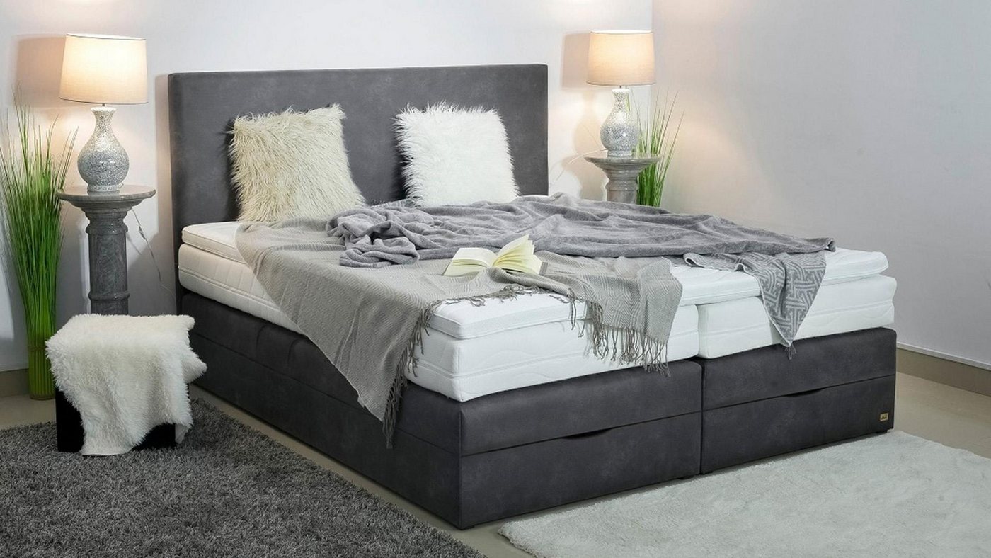 PAARA Boxspringbett Florenz mit Bettkasten Kopfteil verstellbar Stauraum, inkl. Matratzen und Topper, mit einzigartigem Belüftungssystem PAARA Boxspringbett Florenz mit Bettkasten Kopfteil verstellbar Stauraum, inkl. Matratzen und Topper, mit einzigartigem Belüftungssystem von PAARA