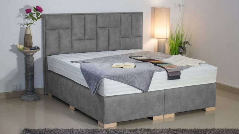 PAARA Boxspringbett Nevada ohne Bettkasten mit alles mit Holz, mit einzigartigem Belüftungssystem von PAARA