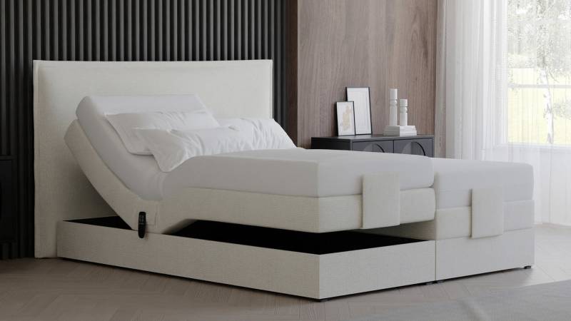 PAARA Boxspringbett elektrisch verstellbar mit Motor alle Größen Modell Madrid GM, mit einzigartigem Belüftungssystem PAARA Boxspringbett elektrisch verstellbar mit Motor alle Größen Modell Madrid GM, mit einzigartigem Belüftungssystem von PAARA