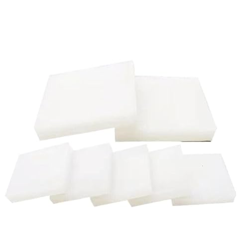 1 Stück weiße Silikonkautschuk-Blockplatte – stoßfeste Polsterdichtung for Schutz der Bettwäsche und for den vielseitigen Einsatz(100X100X0.5mm) von PAAWBW