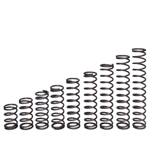 10 Stück Druckfedern – kleine Federn aus Edelstahl mit 1,4/1,5 mm Drahtdurchmesser, Außendurchmesser 8–25 mm, anpassbare Größen(1.4 x 15 x 50mm) von PAAWBW