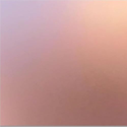 Maschinengeschnittene Platten aus eloxiertem Aluminium der Güteklasse 5052 – 0,5 mm dick, 100 x 100 mm, perfekt for Dekoration und Bau – 1 Stück(Rose Gold) von PAAWBW