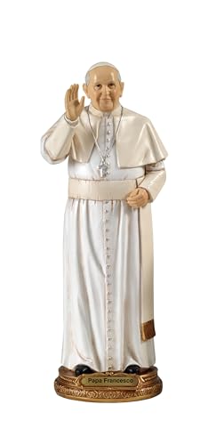 PABEN Autorisierte Statue Papst Franziskus aus Kunstharz (20 cm), PB11820 von PABEN