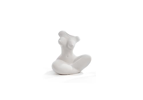 PABEN Moderne künstlerische Vase, Körper, nackt, Damen, 17 cm, aus Porzellan, Mandeln, Gastgeschenke von PABEN