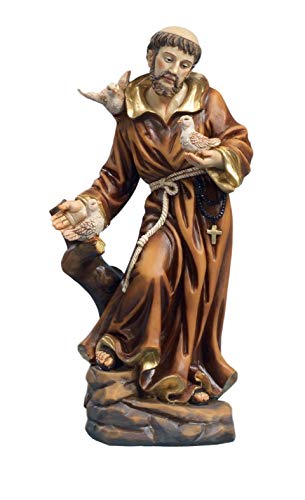 PABEN Statua San Francesco in Resina 19.5cm von PABEN