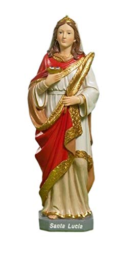 Paben Articoli Religiosi Statua Santa Lucia in resina cm. 11,5 von PABEN