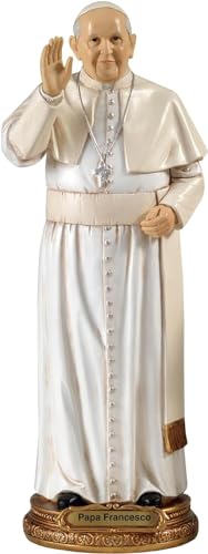 Statue Figur Papst Franziskus H 30,5 cm l.11,5 Kunstharz pb11822 von PABEN