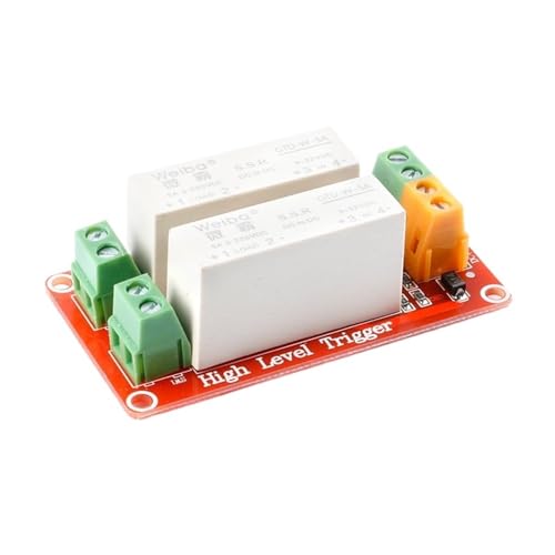 5A 1 2 K Relaismodul Trigger-Modul Hochpegel DC Relaismodul Solid-Status-Steuerplatine Gerät einphasig elektrisch (1 Channel) von PABVRPYT