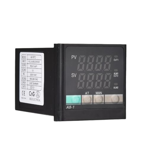 A8-1 48 x 48 mm Multi/TC Eingang KEJ PT100 220 V 4-20 mA Spannung PID Ausgang verstellbar Relais SSR 1300 ℃ Temperaturregler (2ALm, 72 x 72 mm PT100 SSR) von PABVRPYT