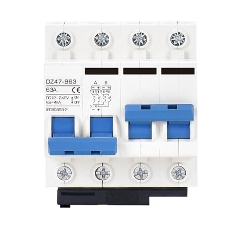 Auto Batterie Schutzschalter DC 12V 24V 48V 36V 72V DZ47 Positive und Minuspol-Schutzschalter (1P,DC25A) von PABVRPYT