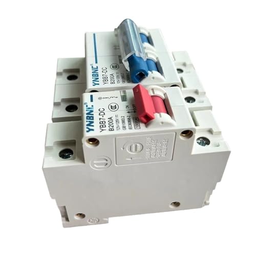 DC 1P / 2P Leistungsschutzschalter 12-125V 250A 200A 150A 125A 100A 80A 63A Solar Batterie Schalter für RV(2P,200A) von PABVRPYT