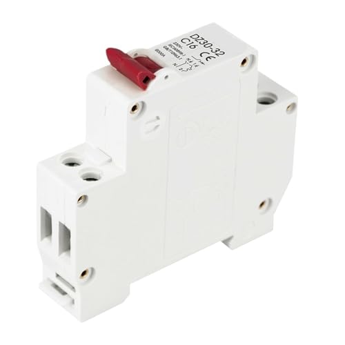 DZ30-32 1P+N Circuit Breaker 6A 10A 16A 20A 25A 32A Din Rail Mounting Cutout Miniature Household Air Switch OEM DIY(20A) von PABVRPYT