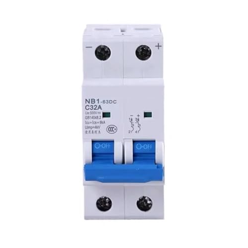 Leitungsschutzschalter DC NB1-63DC 1P 2P 4P DC500V 6KA C1A 2A 3A 4A 5A 6A 10A 16A 20A 25A 32A 40A Leistungsschalter DC (1P DC250V, 20A) von PABVRPYT