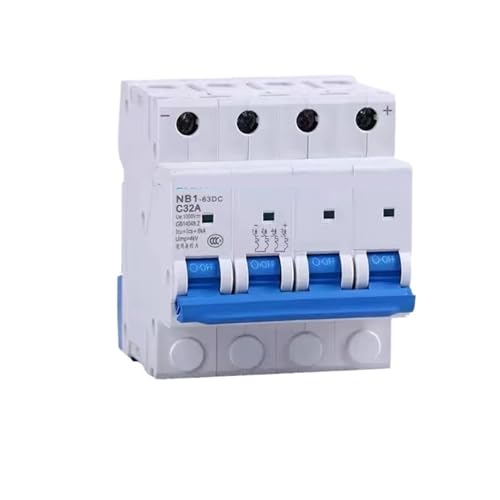 Leitungsschutzschalter DC NB1-63DC 1P 2P 4P DC500V 6KA C1A 2A 3A 4A 5A 6A Leistungsschalter DC (2P DC500V, 20A) von PABVRPYT