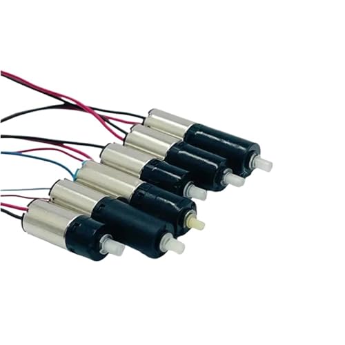 PABVRPYT Planetengetriebemotor, 3 V DC, 6 mm, kernloser Mikromotor, DIY-Roboter (E 420 U/min (3,7 V)_3 V von PABVRPYT